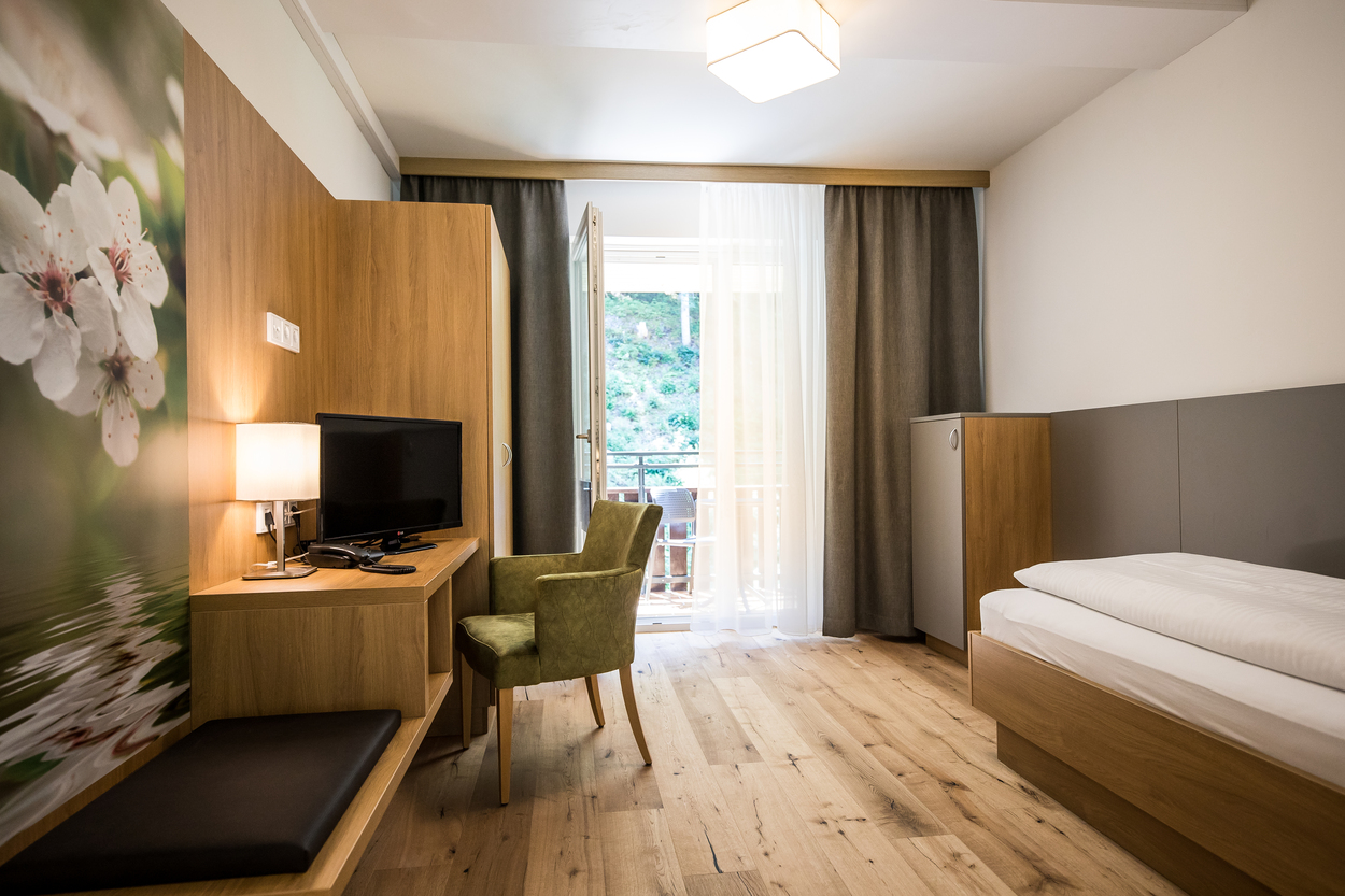 Einzelzimmer im Gesundheitsresort Bad Mitterndorf