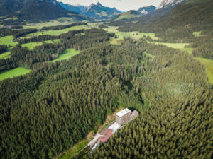 Luftaufnahme der Region Bad Mitterndorf in der Steiermark Luftaufnahme der Region Bad Mitterndorf in der Steiermark